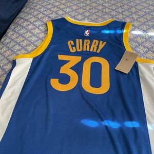 Curry - brand new NBA jersey - never worn like large